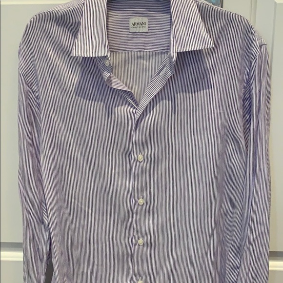 Armani linen button down - Picture 2 of 5